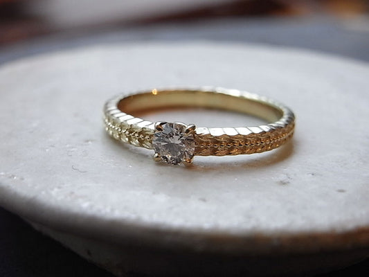 月桂樹の婚約指輪