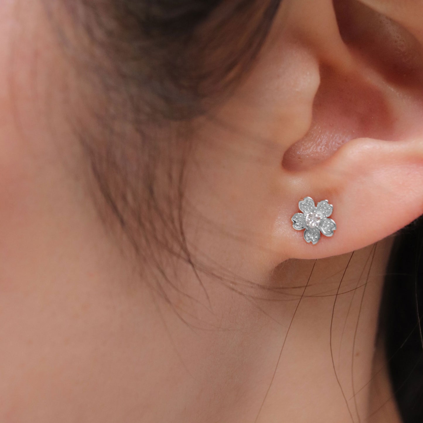 ピアス 桜
